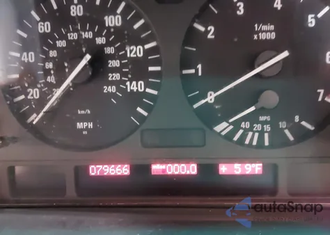 2001 BMW 540I from USA, damaged, VIN WBADN53451GC97631